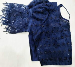 kashfol blue blouse