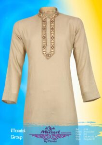 Men's Panjabi Gulden Color